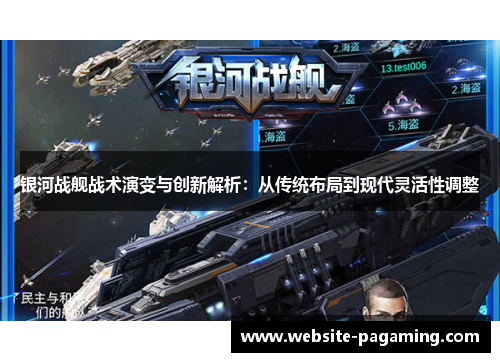 银河战舰战术演变与创新解析:从传统布局到现代灵活性调整 银河战舰战术演变与创新解析:从传统布局到现代灵活性调整